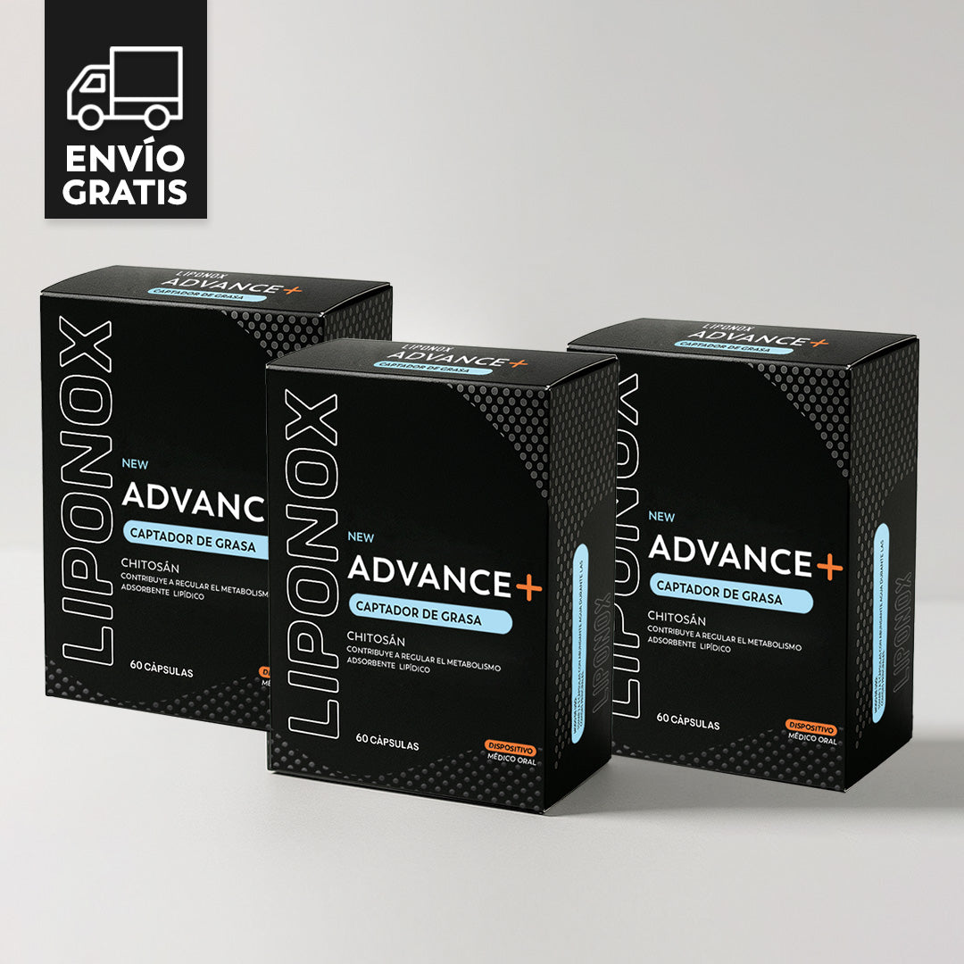 Pack 3 Meses Liponox Advance / Captador de Grasas