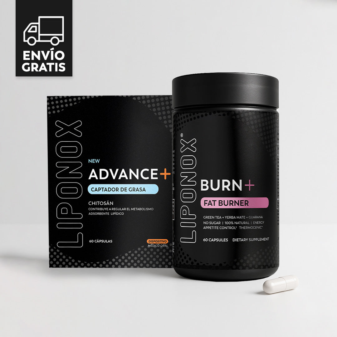 Pack Liponox Advance + Burn+ / Captador y Quemador de Grasas